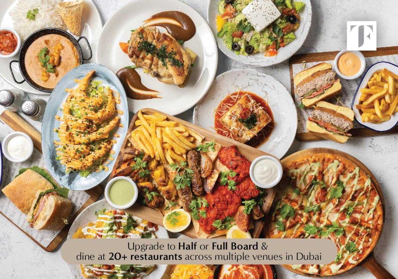 Hotel The First Collection Dubai Business Bay Extérieur photo Upgrade to Half or Full Board & dine at 20+ restaurants across multiple venues in Dubai